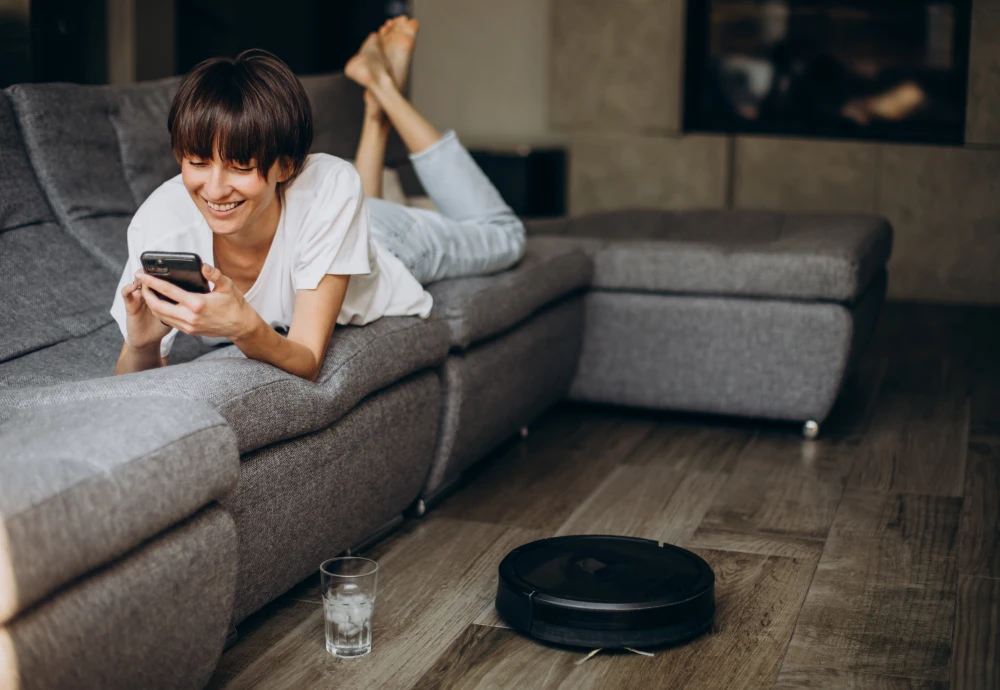 self cleaning mop and vacuum robot